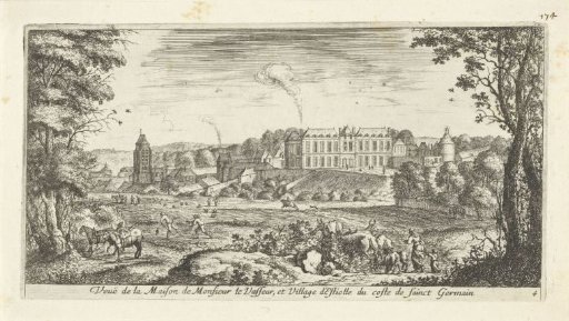 Landscape with a view of Etiolles