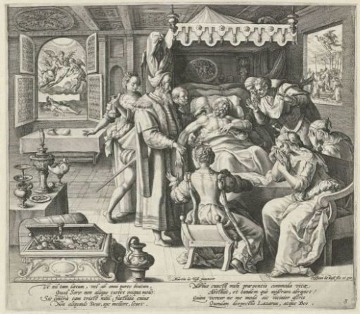 The death of the rich man