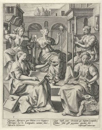 The five wise virgins