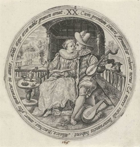 Man at the age of twenty