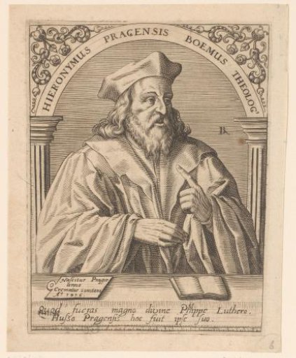 Portrait of Hieronymus of Prague