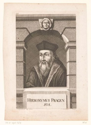 Portrait of Hieronymus of Prague