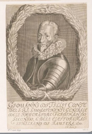 Portrait of Johan 't Serclaes, Count of Tilly