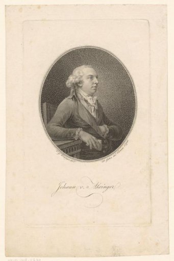 Portrait of Johann von Alxinger