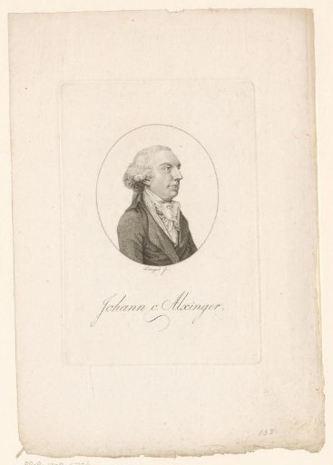 Portrait of Johann Baptist Edler von Alxinger