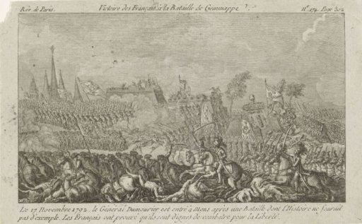 Battle of Jemappes, 1792