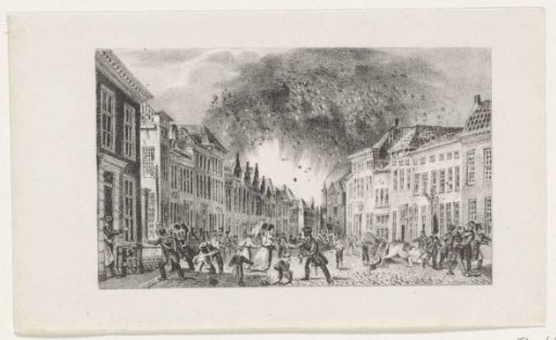 Jumping of Laboratory Stoelemat in Bergen op Zoom, 1831
