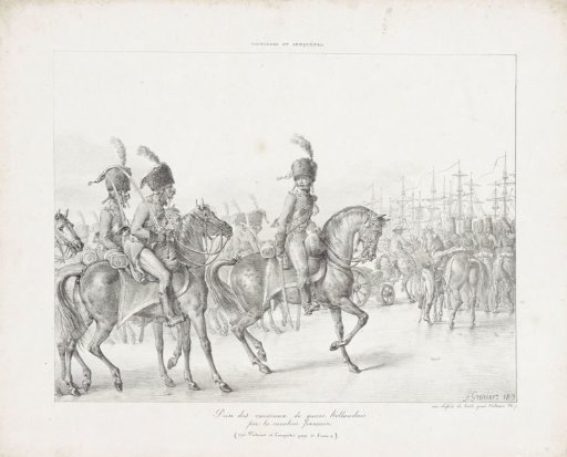 Dutch Ships Captured by French Cavalry, 1795