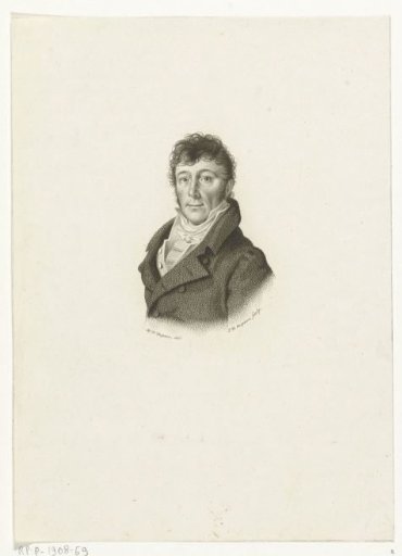 Portrait of Bernardus Antonius Fallee