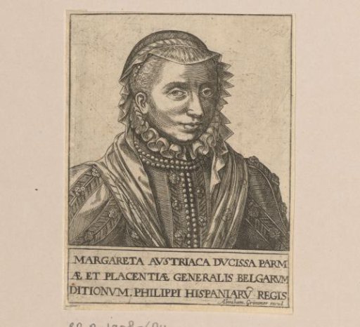 Portrait of Margaret of Parma