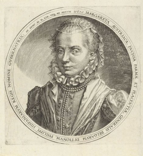 Portrait of Margaret of Parma