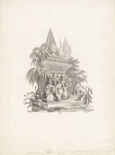 Monument to a deceased woman