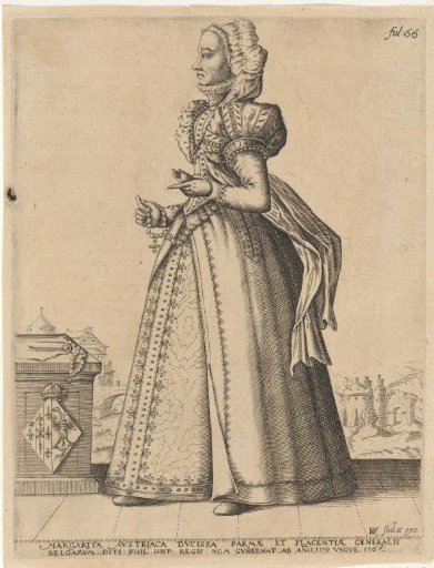 Portrait of Margaret of Parma, Regent of the Netherlands