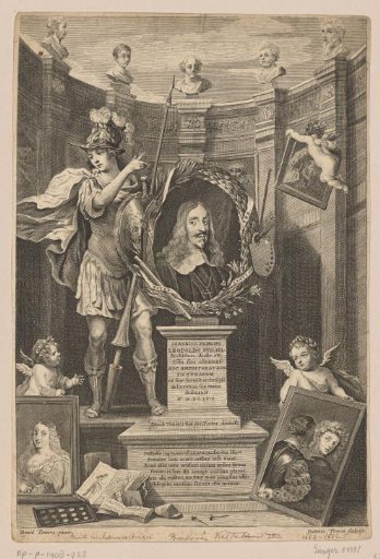 Portrait of Archduke Leopold William of Austria as a collector