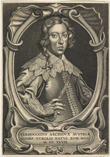 Portrait of Ferdinand of Austria, Governor of the Southern Netherlands