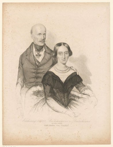 Portrait of Archduke Johann of Austria with his Wife