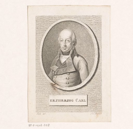 Portrait of Archduke Charles Louis John of Austria