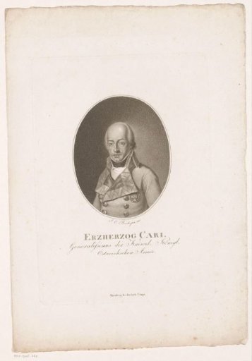 Portrait of Archduke Charles Louis John of Austria