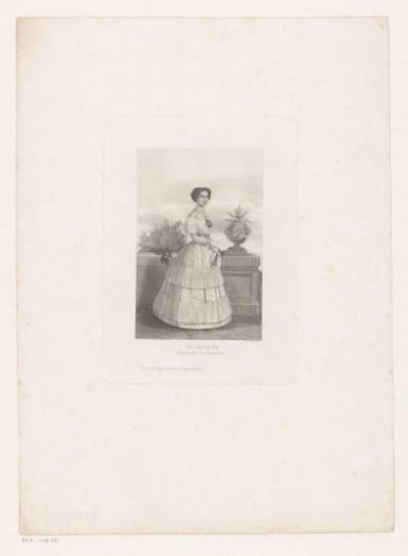 Portrait of Elisabeth Amalie Eugenie of Bavaria, Empress of Austria