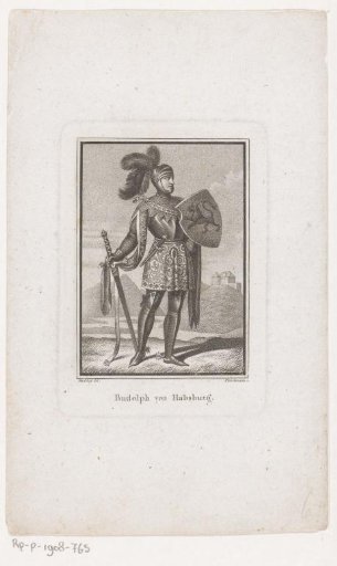 Portrait of Rudolf I of Habsburg