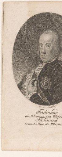 Portrait of Ferdinand III of Tuscany