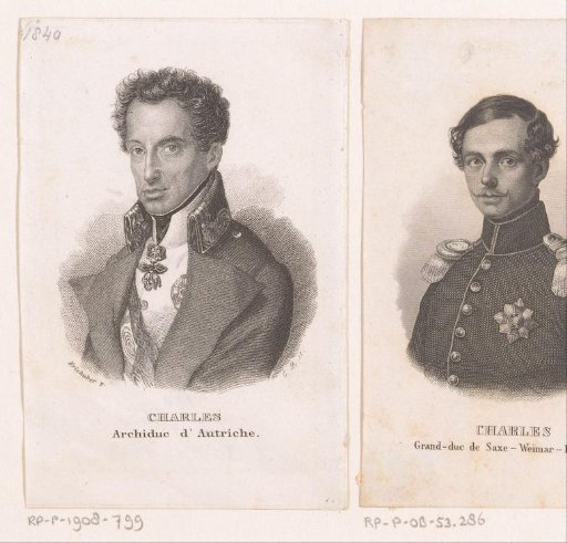 Portrait of Charles Louis John, Archduke of Austria