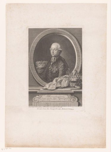 Portrait of Maximilian Francis of Austria, Elector of Cologne