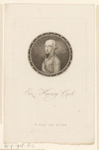 Portrait of Charles Louis John, Governor of the Southern Netherlands