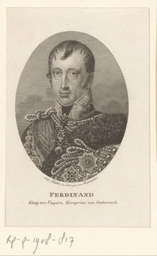 Portrait of Ferdinand I, Emperor of Austria