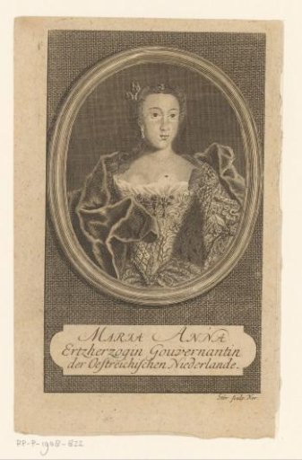 Portrait of Maria Anna of Austria, Governor of the Southern Netherlands