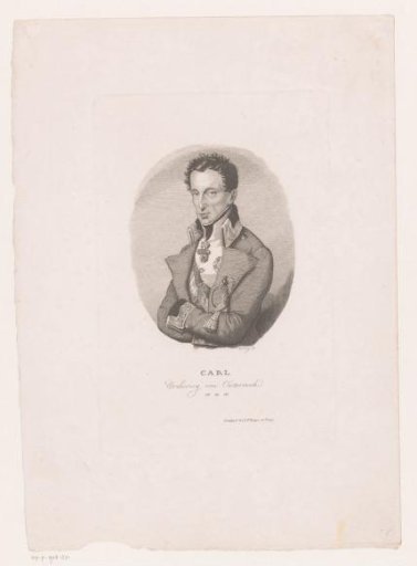Portrait of Karl von Österreich-Teschen