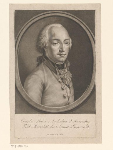 Portrait of Archduke Karl Ludwig of Austria