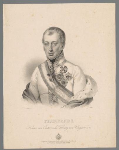Portrait of Ferdinand I of Austria