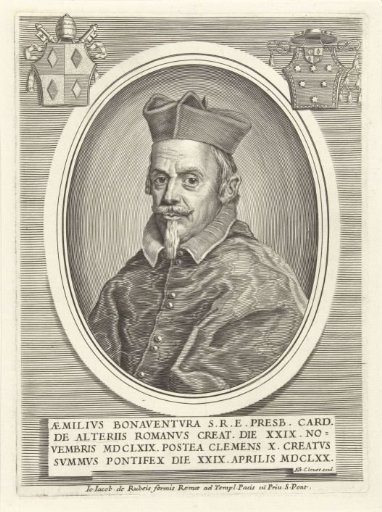 Portrait of Cardinal Emilio Bonaventura Altieri