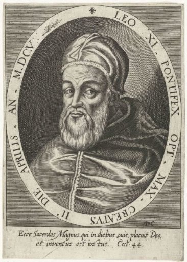 Portrait of Pope Leo XI
