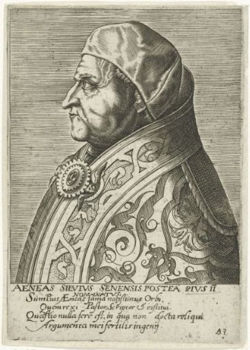 Portrait of Pope Pius II