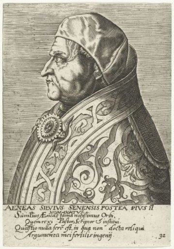 Portrait of Pope Pius II