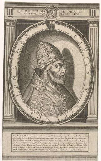 Portrait of Pope Sixtus V