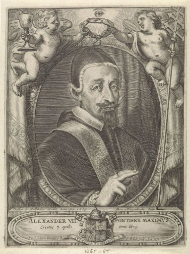 Portrait of Pope Alexander VII