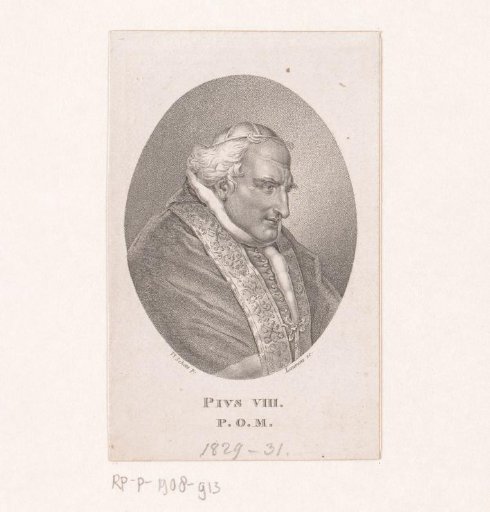 Portrait of Pope Pius VIII