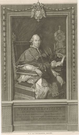 Portrait of Pope Pius VI