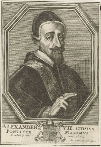 Portrait of Pope Alexander VII