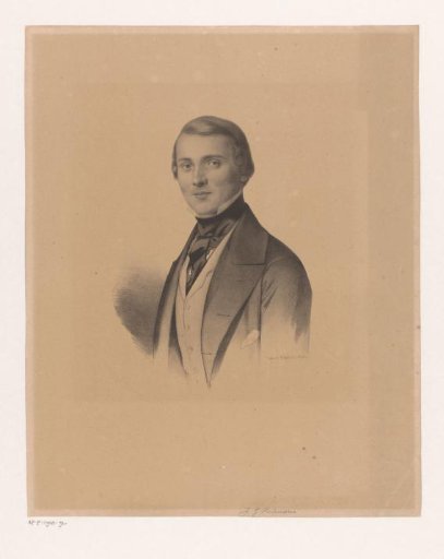 Portrait of an unknown man, possibly J. G. Rochussen
