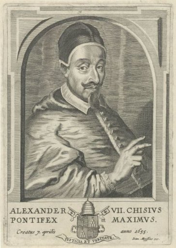 Portrait of Pope Alexander VII