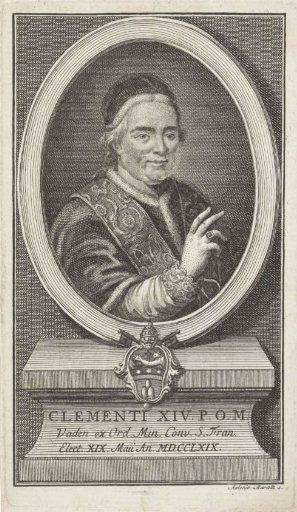 Portrait of Pope Clement XIV