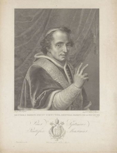 Portrait of Pope Pius VII