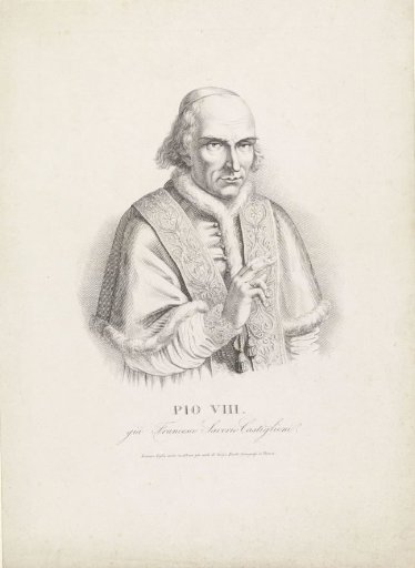 Portrait of Pope Pius VIII