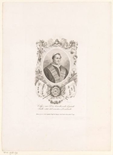 Portrait of Pope Pius IX