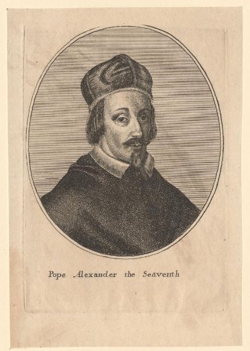 Portrait of Pope Alexander VII