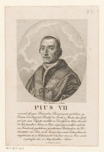 Portrait of Pope Pius VII
